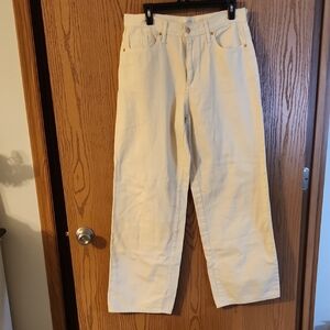 Universal Thread Off-White Denim Pants